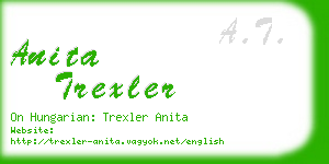 anita trexler business card